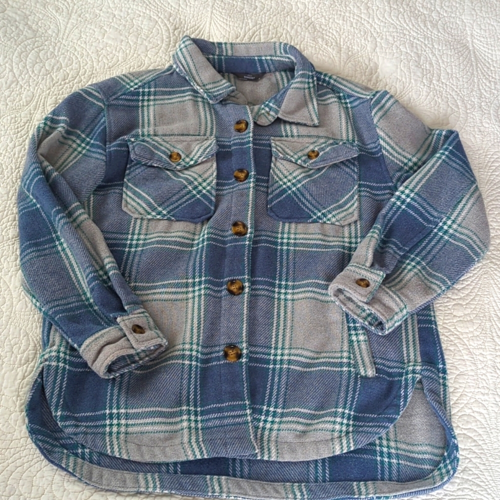Members Mark Shacket Size S Small